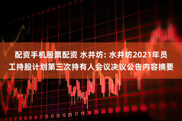 配资手机股票配资 水井坊: 水井坊2021年员工持股计划第三次持有人会议决议公告内容摘要